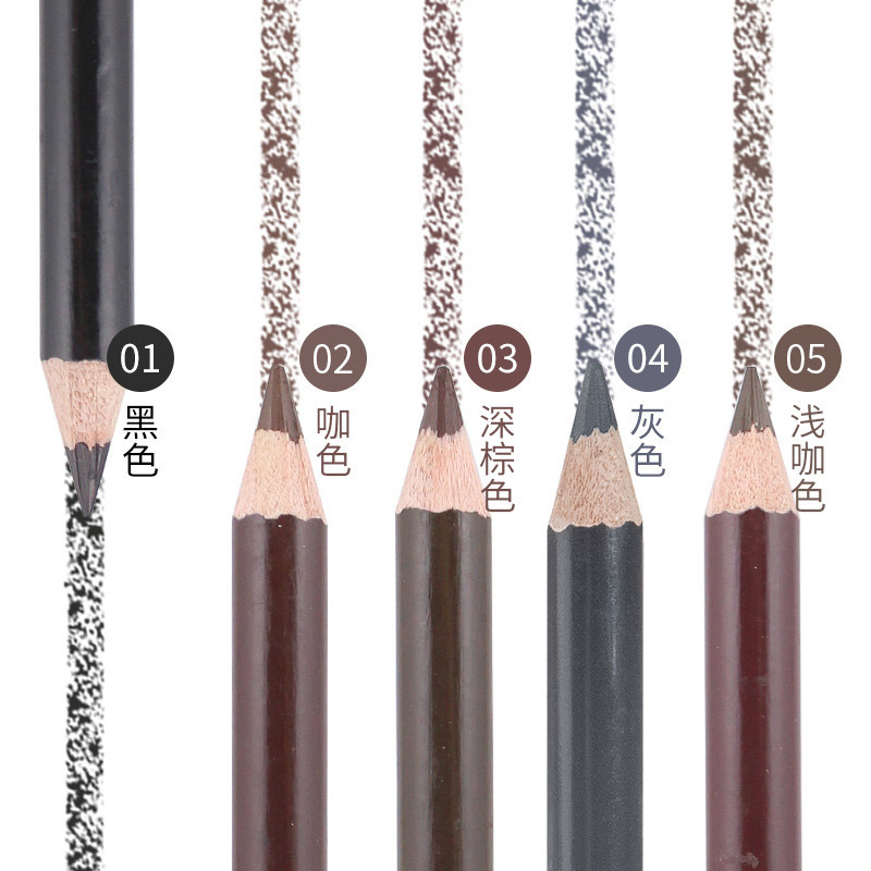 Yalaiyi Eyebrow Pencil Leopard Print Eyebrow Pencil Kuaishou And Douyin Live Broadcast Hot Selling Waterproof Distinct Look Wild Eyebrow Pencil - Image 6