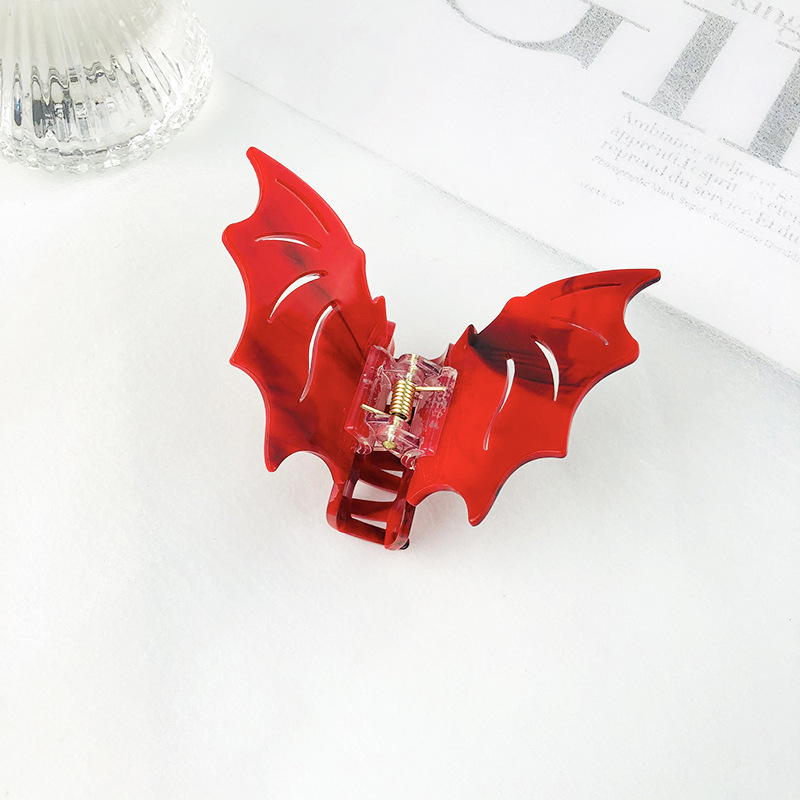 Bat Barrettes Halloween Funny Girl - الصورة 8