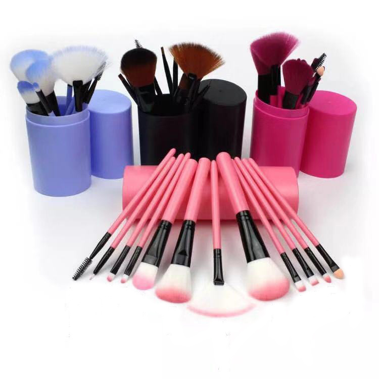 12pcs Makeup Brush Set Blush Eyeshadow Eyelash Highlighter Makeup Brush - الصورة 7