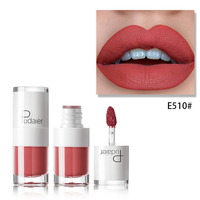 Lipstick 16 color white bottle matte lip gloss lasting moisturizing - Image 8