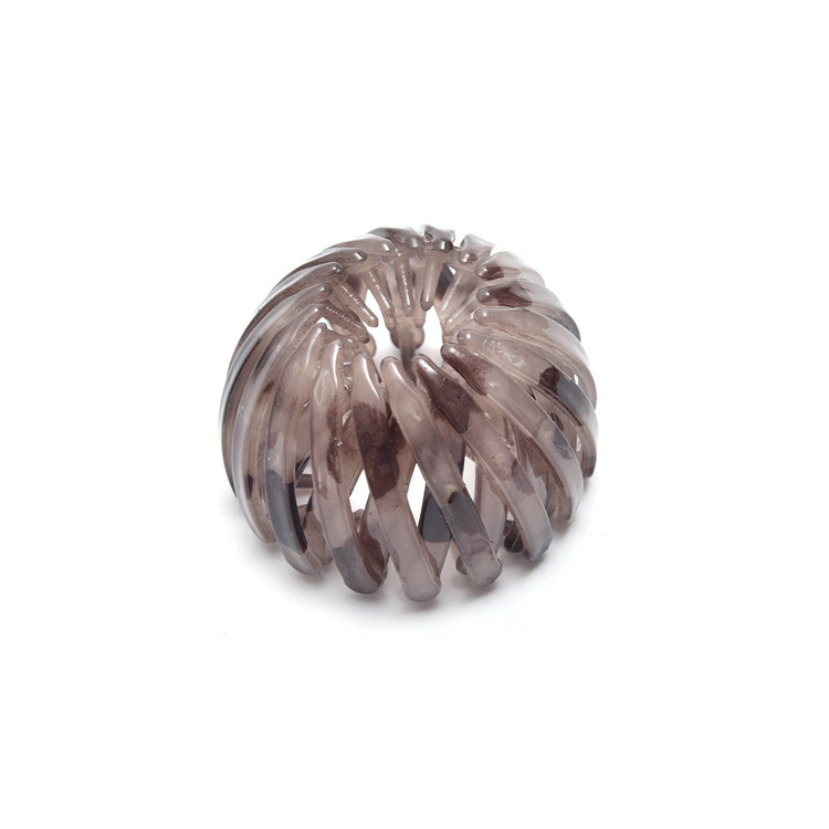 Bird's Nest Hairpin Color Rhinestone Ponytail Ball Hairpin - الصورة 2