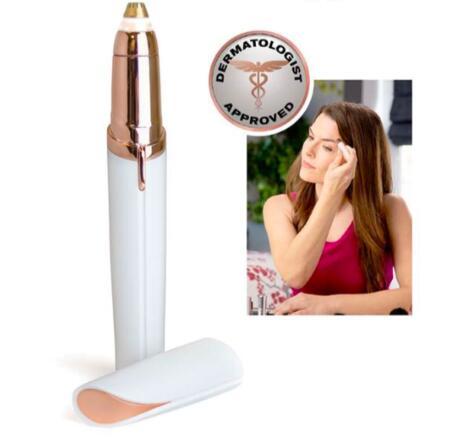 Eyebrow Epilator Maquiagem Profissional Completa Trymer Do Brwi Eye Brow Trimmer For Rasoir Visage Femme Make Up Eye Brow Shaper - الصورة 8