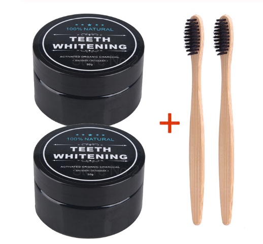 Charcoal Teeth Whitening Powder Activated Coconut Charcoal Teeth Whitening Charcoal Powder Oral Hygiene - Image 4