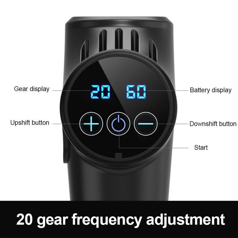 Home fitness muscle relaxer electric massage gun - الصورة 5