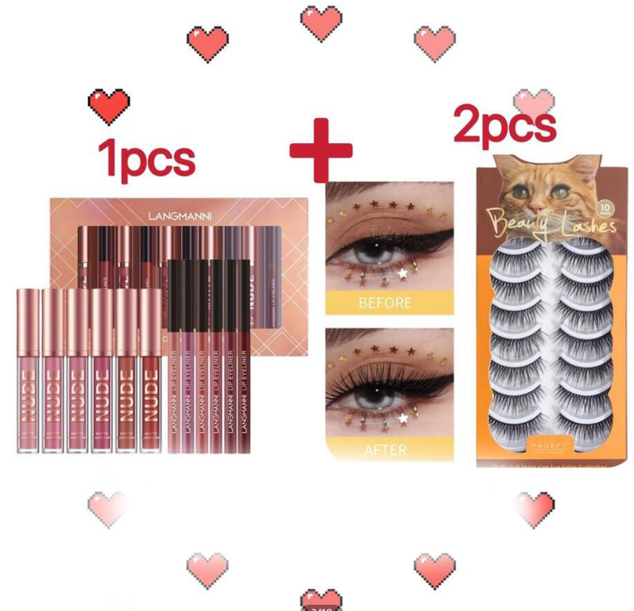 Lip Liner And Lipstick Makeup 12 Pcs Set 6 Matte Lipstick 6 Lip Liner Pens Waterproof Long Lasting Matte Lipstick Beauty Cosmetics Makeup Gift For Girls Lipstick Set - الصورة 6