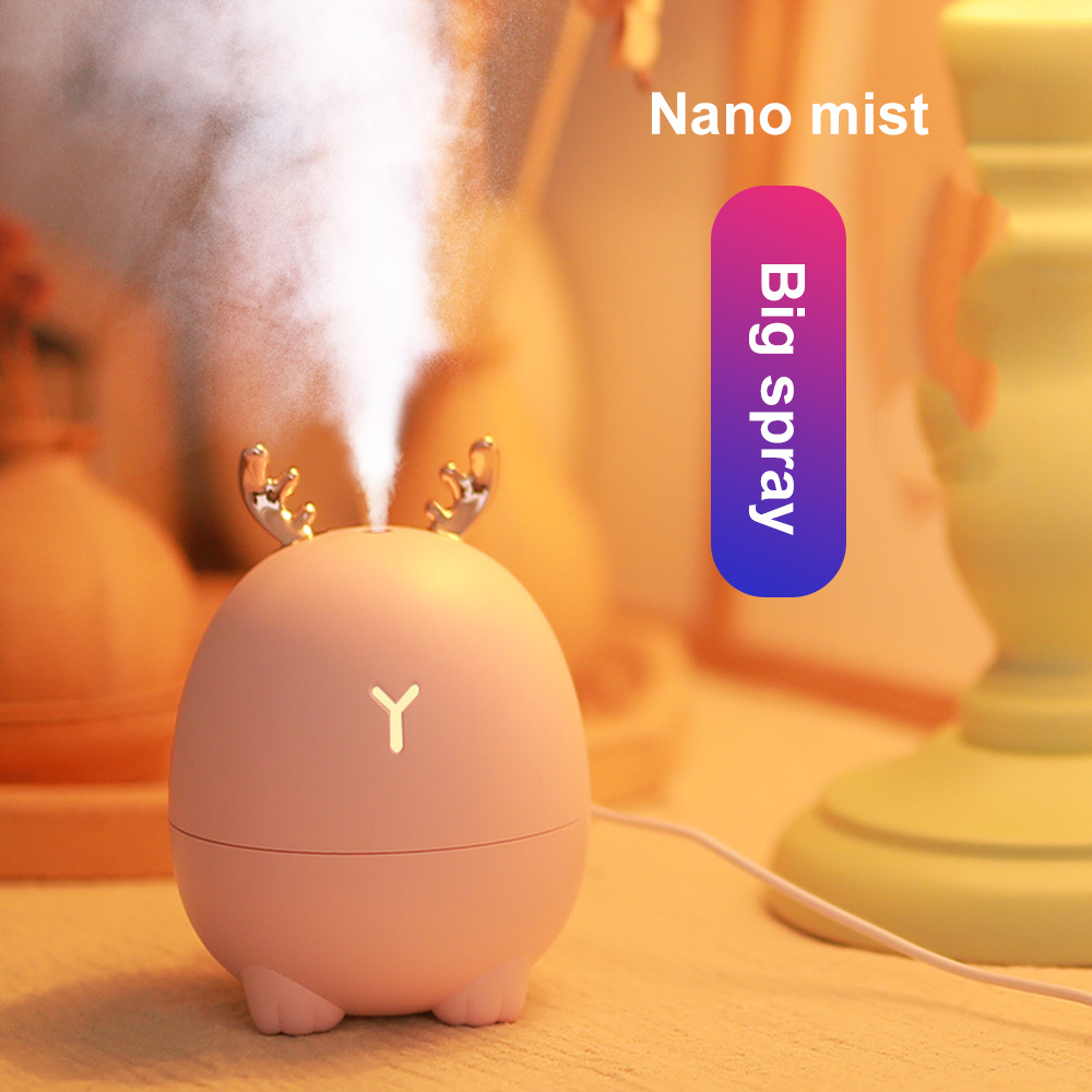USB Humidifier Cartoon Deer Rabbit Humidifier - الصورة 3