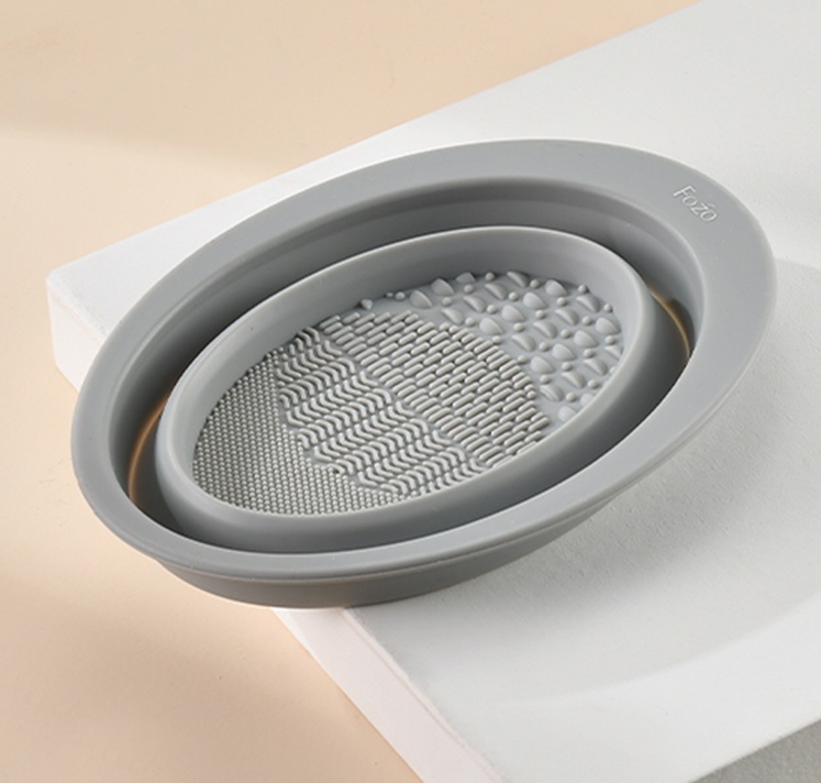 Silicone Cosmetic Makeup Brush Cleaning Pad Board - الصورة 3