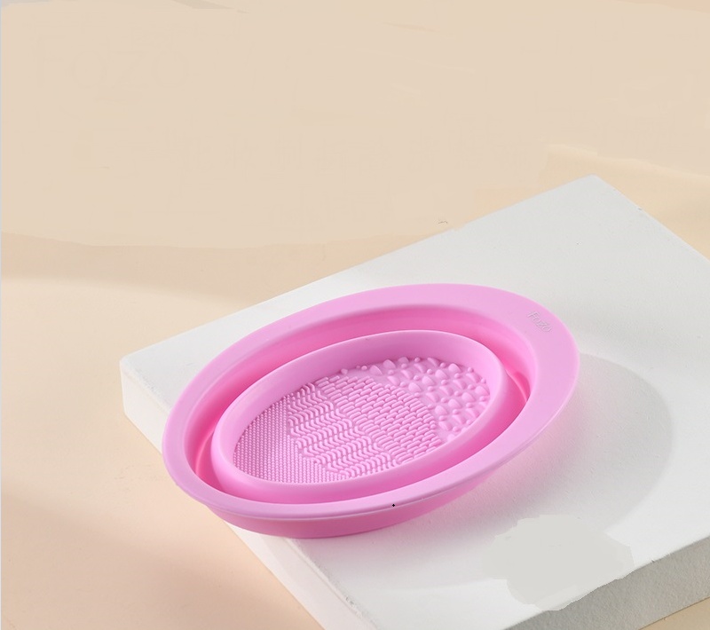 Silicone Cosmetic Makeup Brush Cleaning Pad Board - الصورة 9
