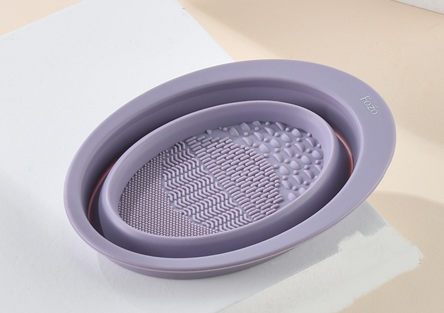 Silicone Cosmetic Makeup Brush Cleaning Pad Board - الصورة 4