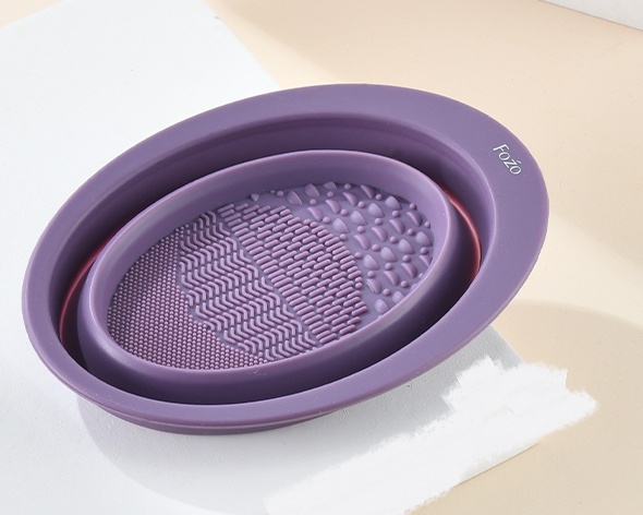 Silicone Cosmetic Makeup Brush Cleaning Pad Board - الصورة 8