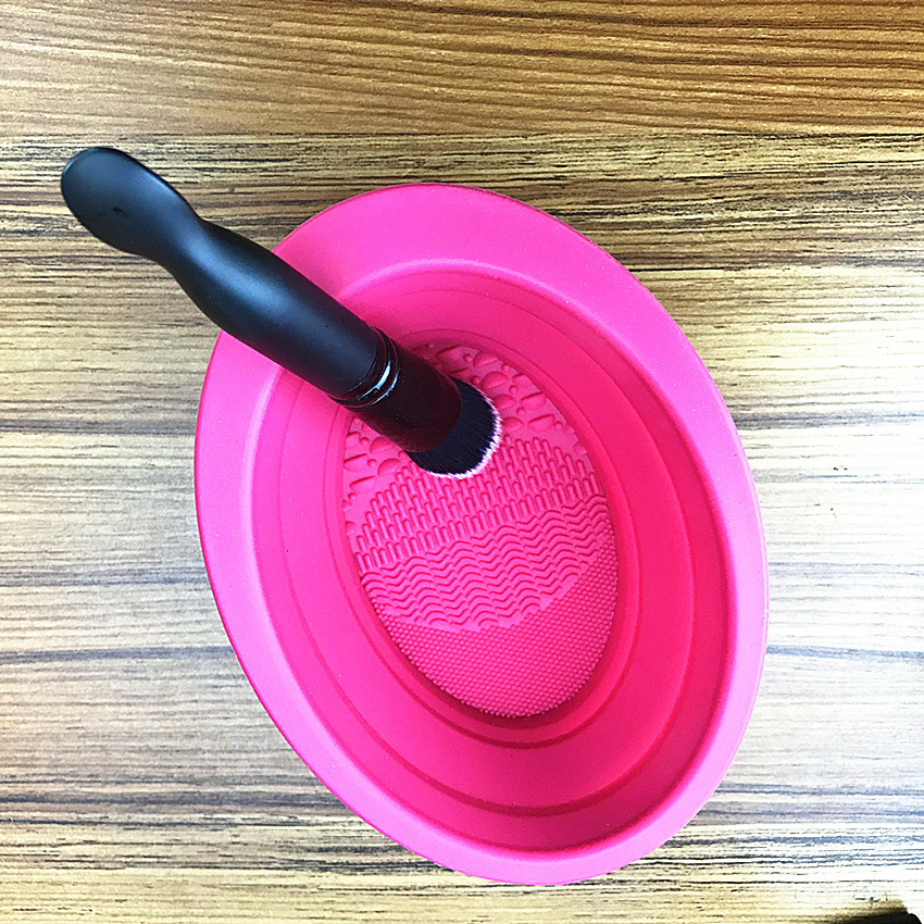 Silicone Cosmetic Makeup Brush Cleaning Pad Board - الصورة 10