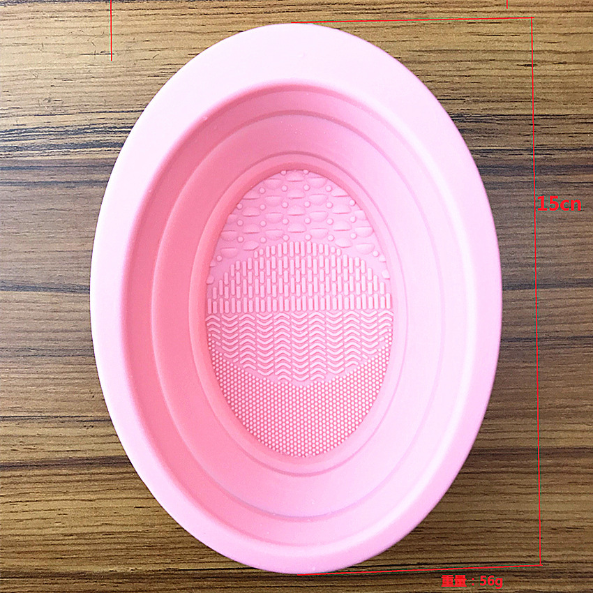 Silicone Cosmetic Makeup Brush Cleaning Pad Board - الصورة 7