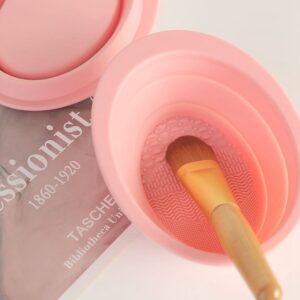 Silicone Cosmetic Makeup Brush Cleaning Pad Board