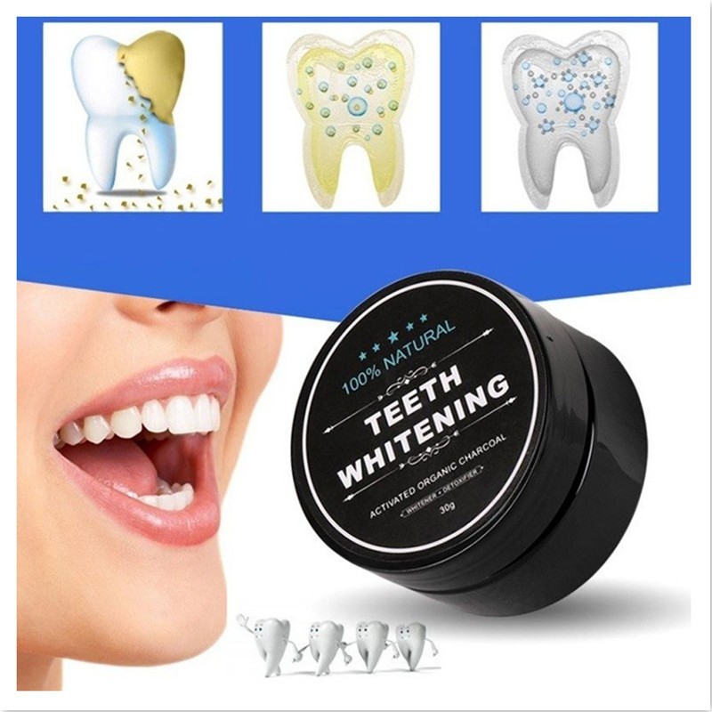 Charcoal Teeth Whitening Powder Activated Coconut Charcoal Teeth Whitening Charcoal Powder Oral Hygiene - Image 7