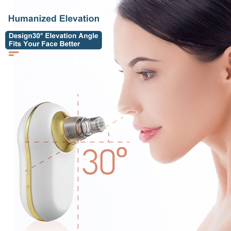 Suction Blackhead Remover Kit Electric Facial Pore Cleanser Acne Cleaner - الصورة 2