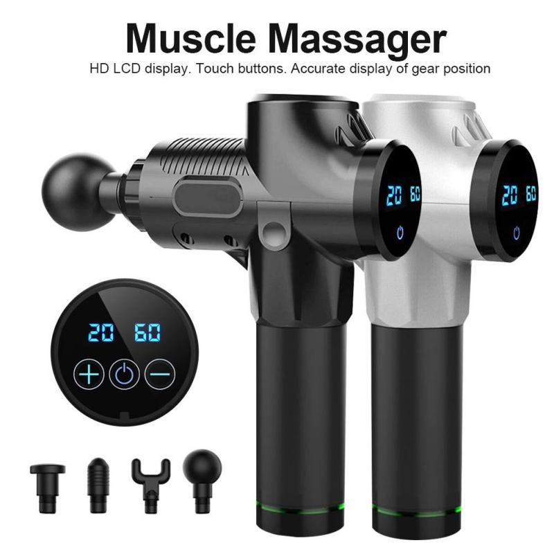 Home fitness muscle relaxer electric massage gun - الصورة 2