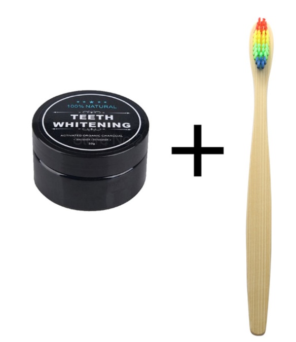Charcoal Teeth Whitening Powder Activated Coconut Charcoal Teeth Whitening Charcoal Powder Oral Hygiene - Image 3