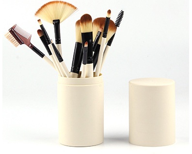 12pcs Makeup Brush Set Blush Eyeshadow Eyelash Highlighter Makeup Brush - الصورة 5