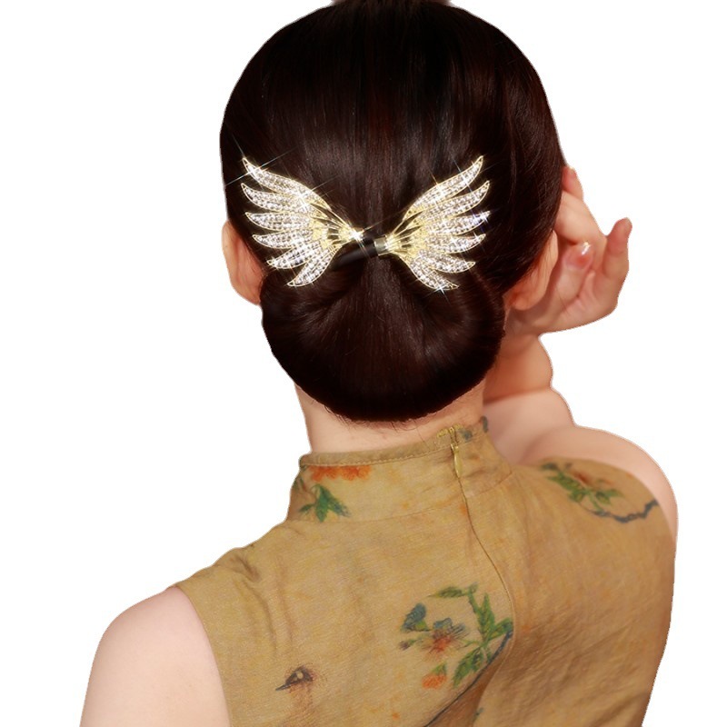 Golden Wings Hair Band Women - الصورة 2
