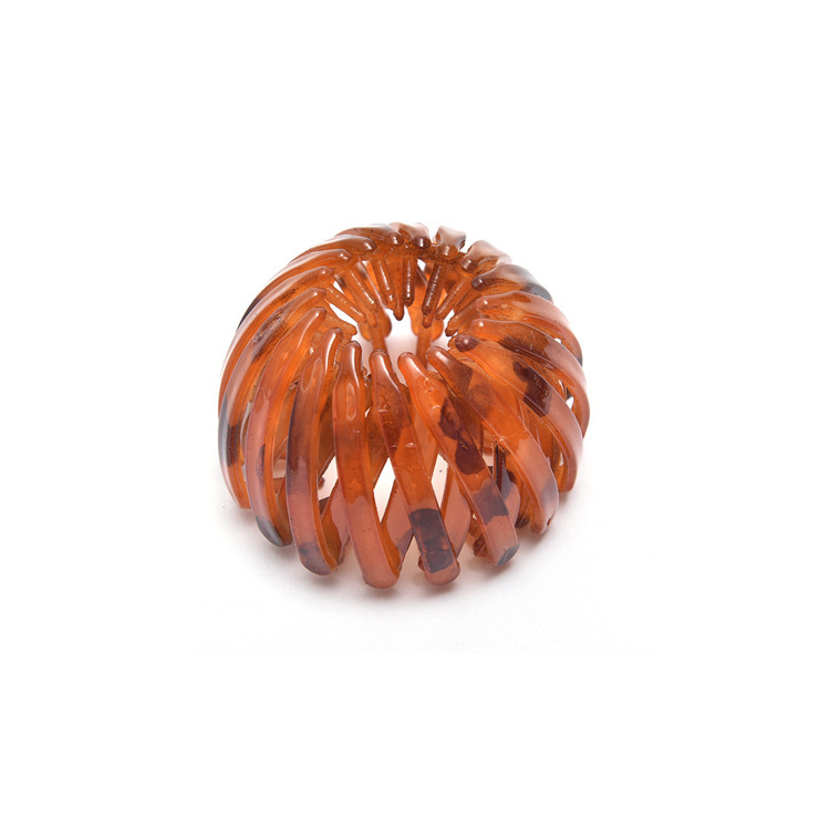 Bird's Nest Hairpin Color Rhinestone Ponytail Ball Hairpin - الصورة 8