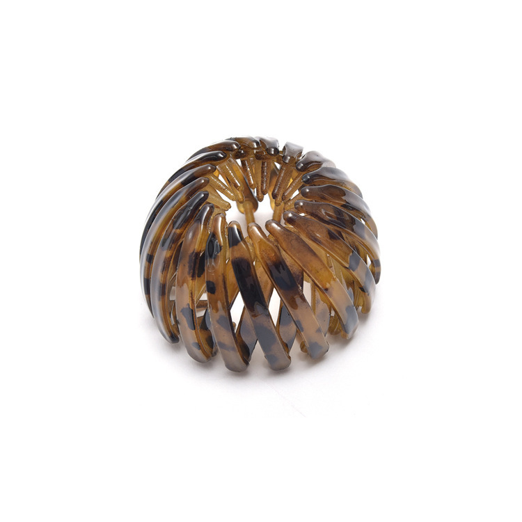 Bird's Nest Hairpin Color Rhinestone Ponytail Ball Hairpin - الصورة 7
