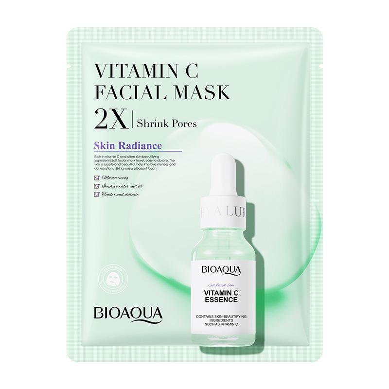 Collagen Face Mask Moisturizing Firming Face Sheet Mask Hyaluronic Acid Facial Masks Beauty Skin Care Gel Skin Care - الصورة 2