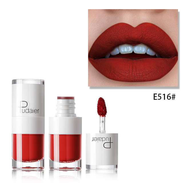 Lipstick 16 color white bottle matte lip gloss lasting moisturizing - Image 4