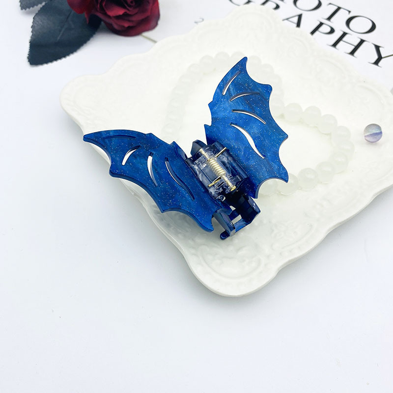 Bat Barrettes Halloween Funny Girl - الصورة 7