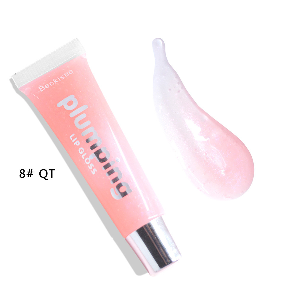 Wet Cherry Gloss Plumping Lip gloss Lip Plumper Makeup Big Lip Gloss Moisturizer Plump Volume Shiny Vitamin E Mineral Oil - الصورة 3