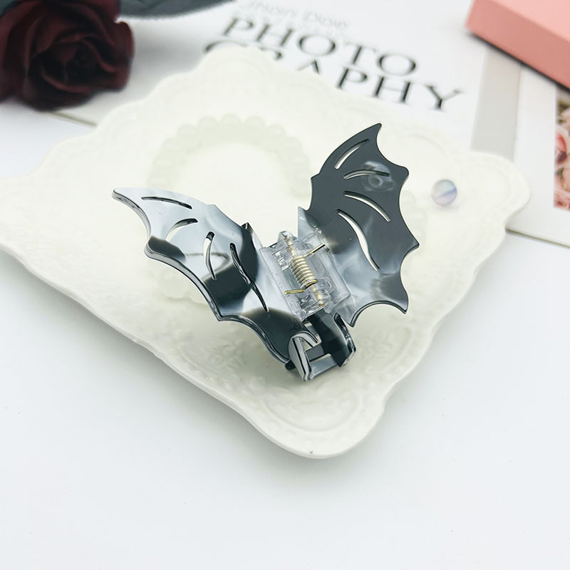 Bat Barrettes Halloween Funny Girl - الصورة 6