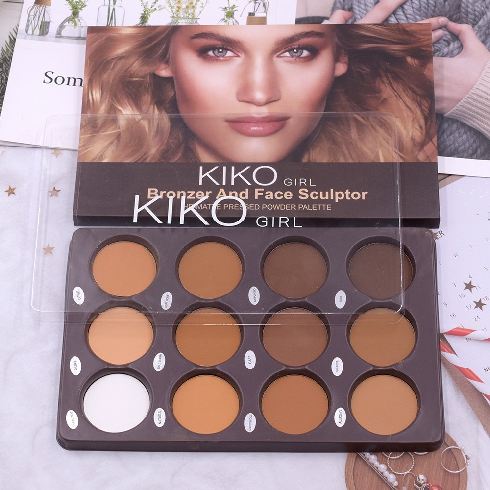 12 Color Makeup Repair Plate - الصورة 5