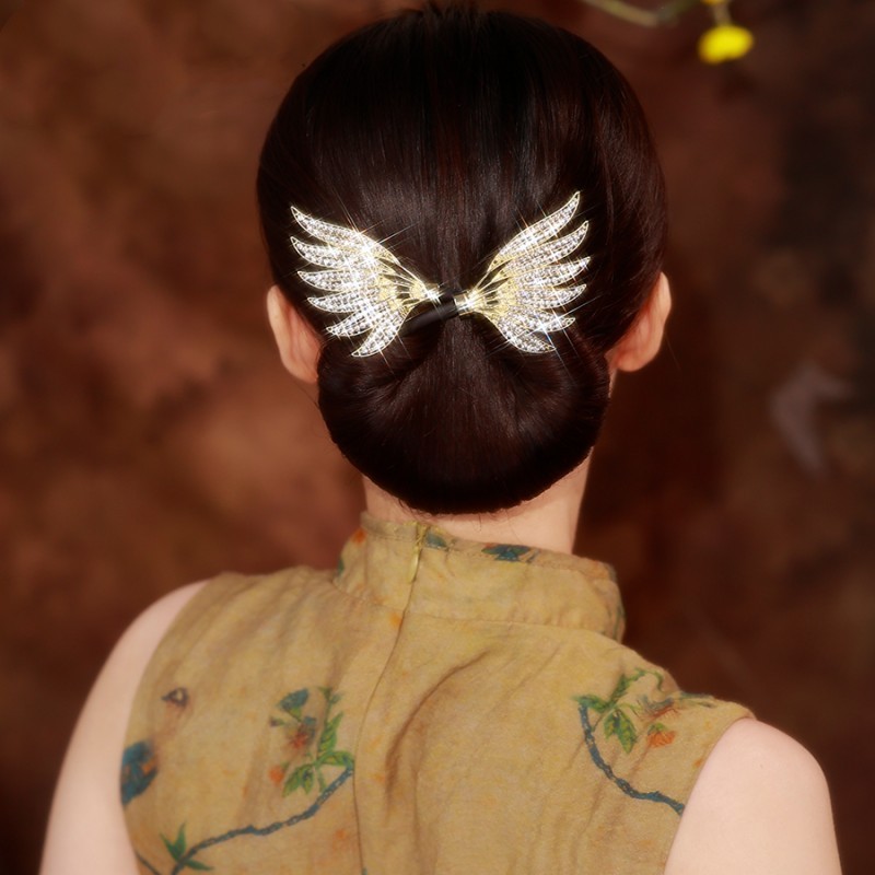 Golden Wings Hair Band Women - الصورة 6