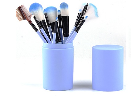 12pcs Makeup Brush Set Blush Eyeshadow Eyelash Highlighter Makeup Brush - الصورة 8