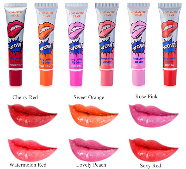 Amazing 6 Colors Peel Off Liquid Lipstick Waterproof Long Lasting Lip Gloss Mask Moisturizer Makeup Tear Pull Lip Lint Cosmetic - Image 6