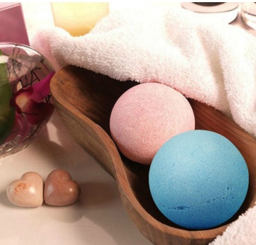 6 pcs Organic Bath Bombs Bubble Bath Mint Lavender Rose Flavor - الصورة 3