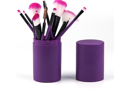 12pcs Makeup Brush Set Blush Eyeshadow Eyelash Highlighter Makeup Brush - الصورة 10