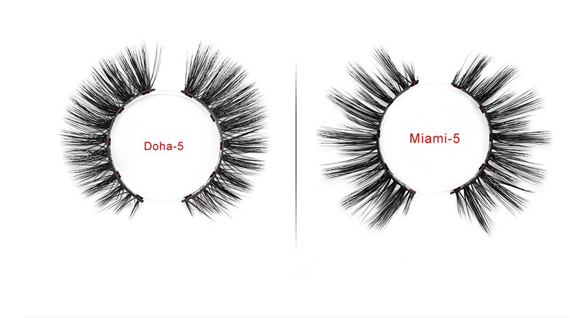 Natural Long Lasting Magnetic Liquid Eyeliner & Magnetic False Eyelashes & Tweezer Set Make up Set - الصورة 7
