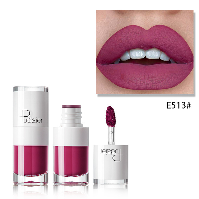 Lipstick 16 color white bottle matte lip gloss lasting moisturizing - Image 3