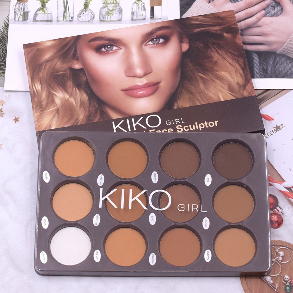 12 Color Makeup Repair Plate - الصورة 4