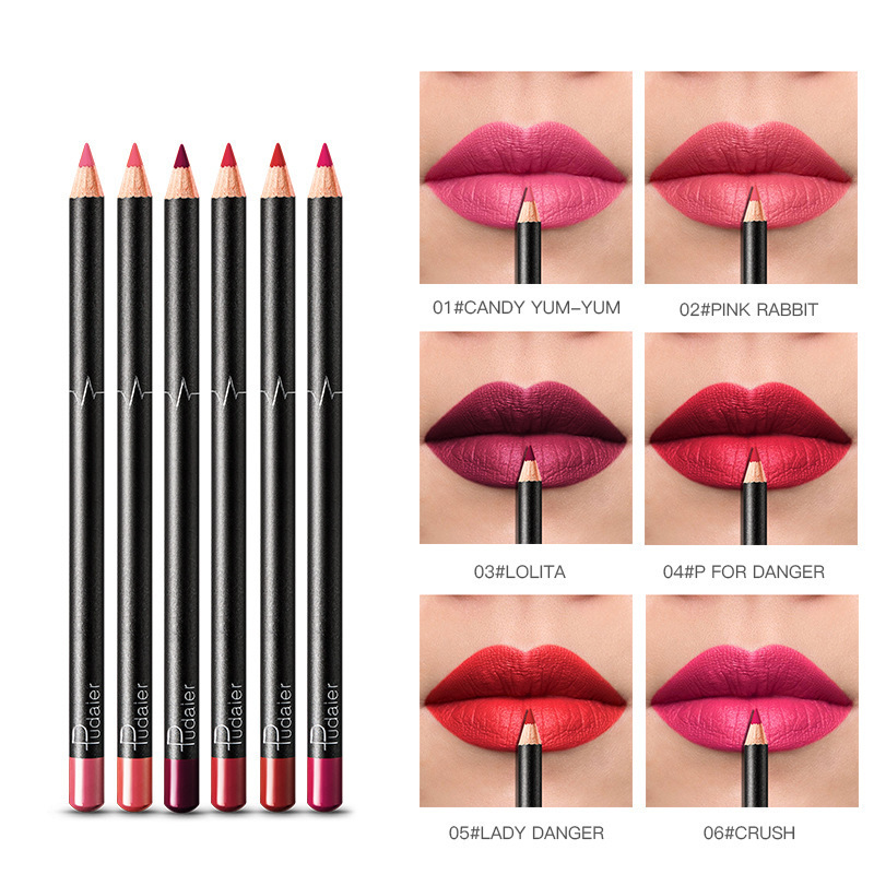 36 Color Lip Liner Waterproof Non-smudge Nude Color - الصورة 7