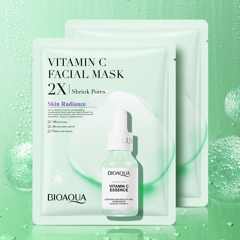 Collagen Face Mask Moisturizing Firming Face Sheet Mask Hyaluronic Acid Facial Masks Beauty Skin Care Gel Skin Care - الصورة 10