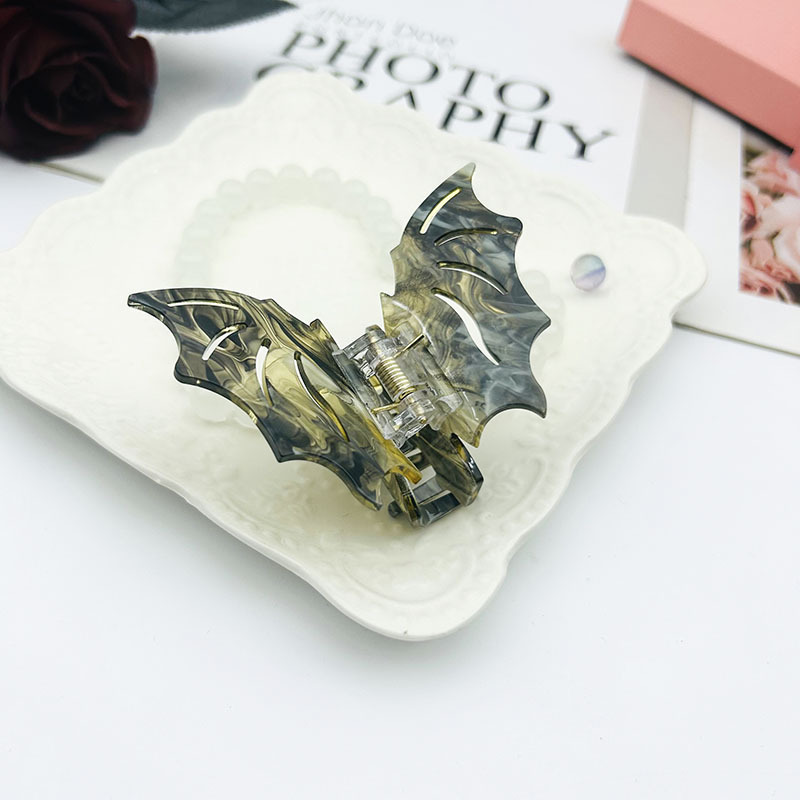 Bat Barrettes Halloween Funny Girl - الصورة 9