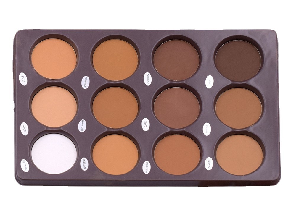 12 Color Makeup Repair Plate - الصورة 2