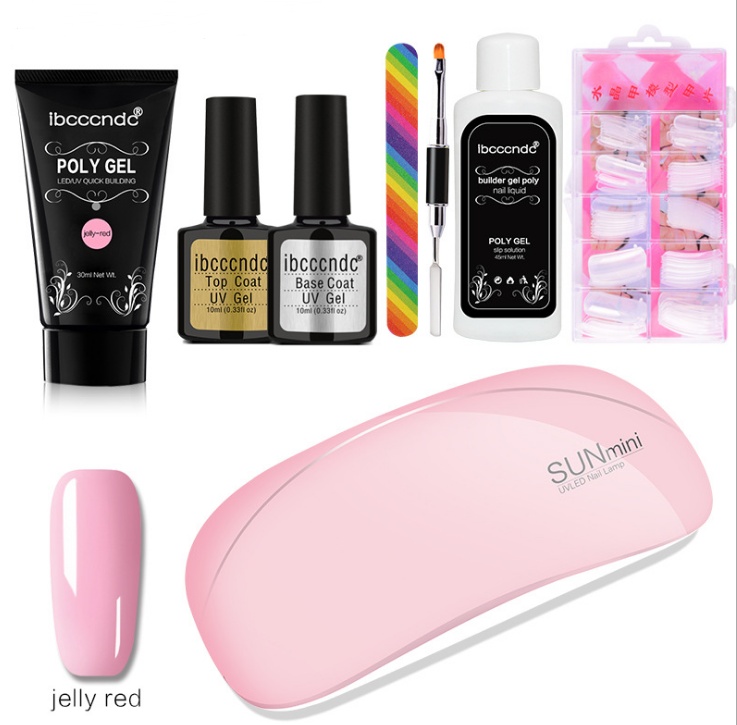 Painless And Rapid Extension Of Crystal Glue100-piece Boxed With Scaled Nail Crystal - الصورة 3