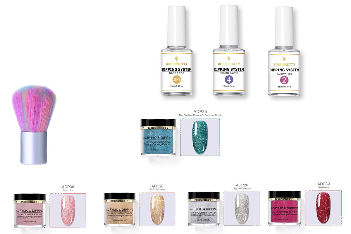 Nail Polish, Nail Infiltration Powder, Powder Sticky Powder, Nail Art - الصورة 7