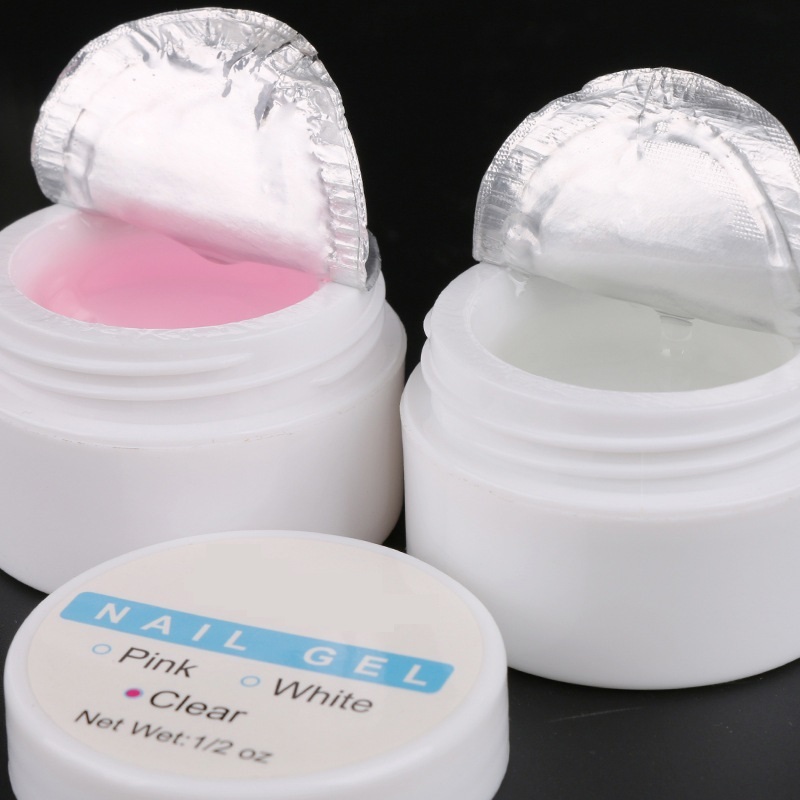 Nail art phototherapy gel extension gel nail gel crystal - الصورة 2