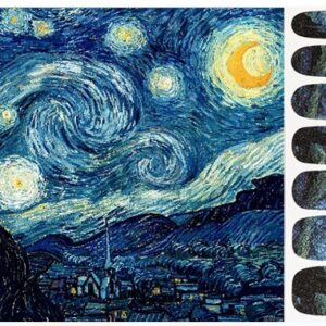Manicure Sticker Van Gogh's Star Manicure Applique 14 Sticker Phototherapy Nail Sticker Nail Sticker