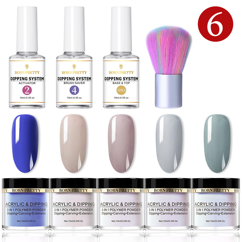 Nail Polish, Nail Infiltration Powder, Powder Sticky Powder, Nail Art - الصورة 2