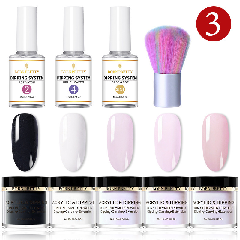 Nail Polish, Nail Infiltration Powder, Powder Sticky Powder, Nail Art - الصورة 3