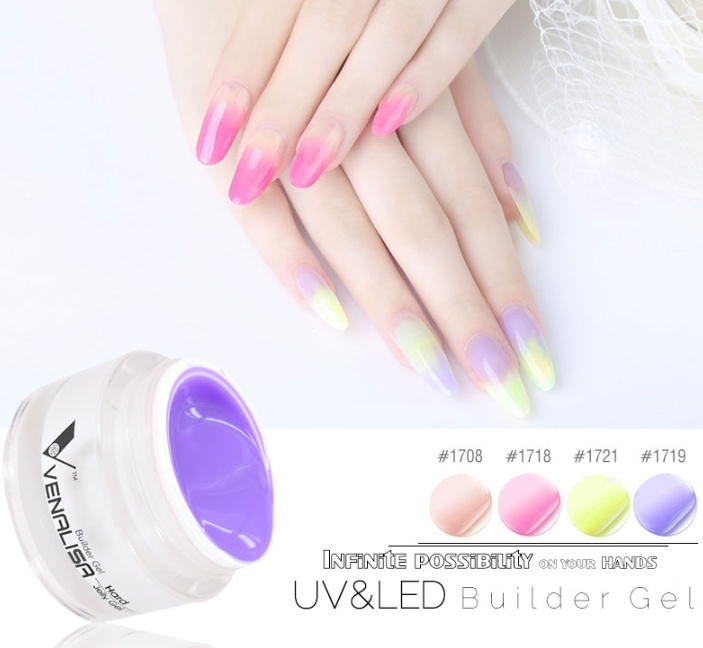 Nail phototherapy gel base quick extension glue - الصورة 6